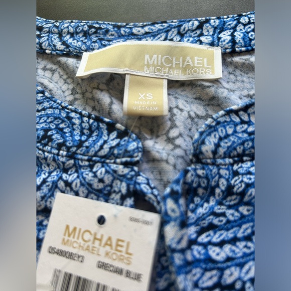 Michael Kors Dress. Size XS. Grecian Blue Color. NEW - Picture 4 of 9